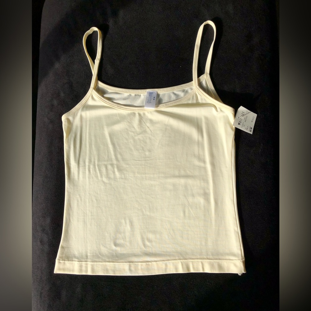 Veradonna Girl's Camisole Cream Colour Size Medium New with Tags